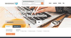 Desktop Screenshot of mittatilauslauteet.hakemistokeskus.fi