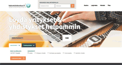 Desktop Screenshot of lapinjarvi.hakemistokeskus.fi
