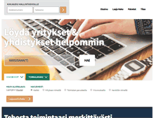 Tablet Screenshot of lapinjarvi.hakemistokeskus.fi